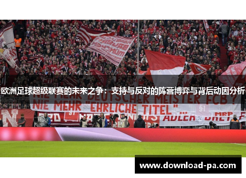 欧洲足球超级联赛的未来之争：支持与反对的阵营博弈与背后动因分析